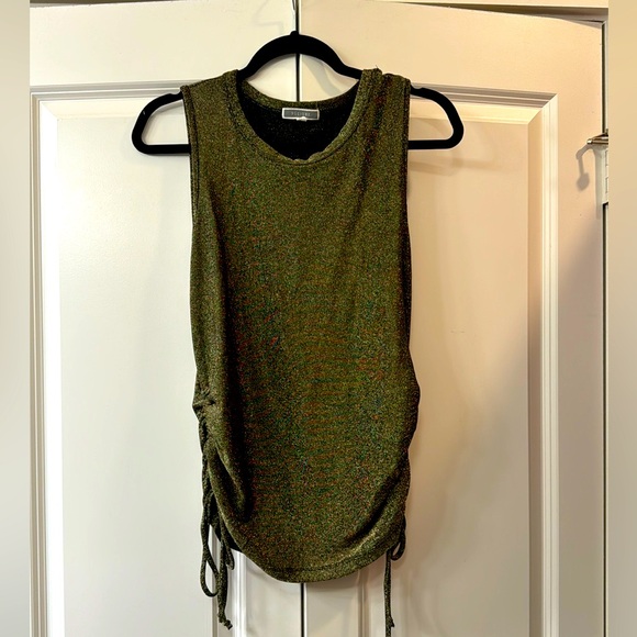 Gold Sparkle Tank - Picture 1 of 4